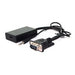 EAN 7611990148660 - VALUE 12.99.3117 adaptador de cable de vídeo 0,15 m HDMI tipo A (Estándar) VGA (D-Sub) + 3,5mm Negro imagen 1