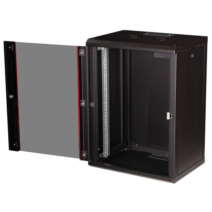 EAN 7630049601796 - ROLINE 26.21.0176 armario rack 16U Bastidor de pared Negro imagen 3