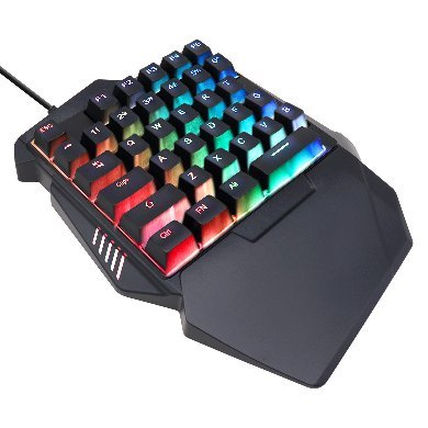 EAN 6901234567892 - BRobotix 567892 teclado Juego USB Negro imagen 2