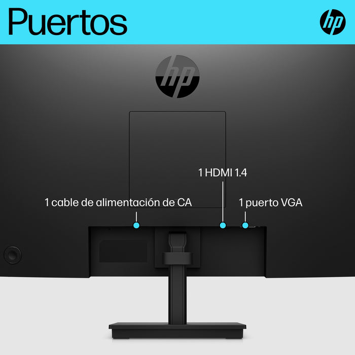 EAN 0196548130177 - HP P24v G5 FHD Monitor pantalla para PC 60,5 cm (23.8") 1920 x 1080 Pixeles Full HD LCD Negro imagen 11