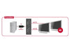 EAN 4043619876952 - DeLOCK 87695 adaptador de cable de vídeo 0,3 m Mini DisplayPort 2 x DisplayPort Negro imagen 2