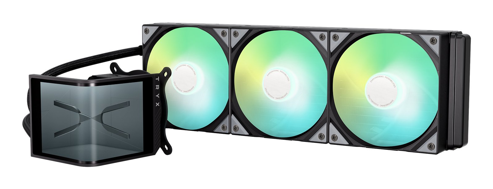 EAN 6977029650247 - TRYX Panorama SE ARGB 360 Procesador Sistema de refrigeración líquida todo en uno 12 cm Negro imagen 4
