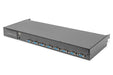 EAN 4016032492443 - Digitus DS-72221-2US consola de rack 48,3 cm (19") 1920 x 1080 Pixeles Negro 1U imagen 9