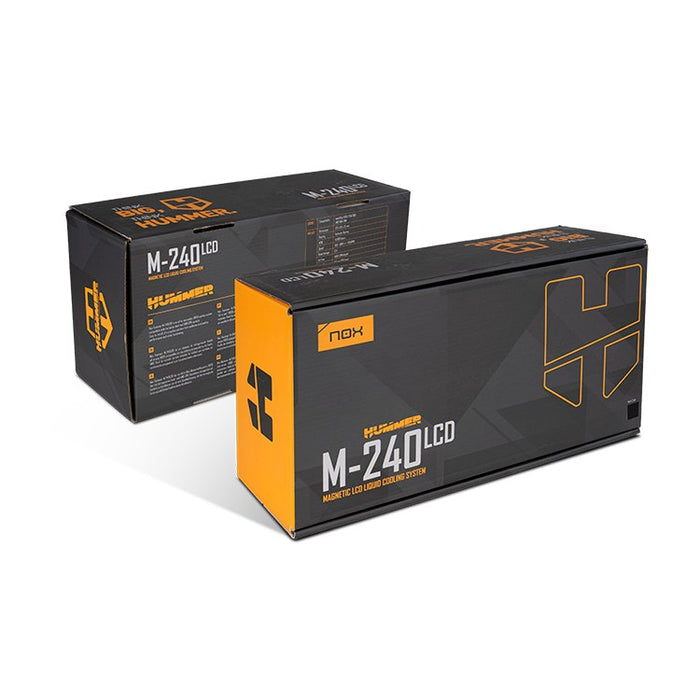 EAN 8436587976346 - NOX Hummer M-240 LCD Black Procesador Sistema de refrigeración líquida todo en uno 12 cm 1 pieza(s) imagen 7