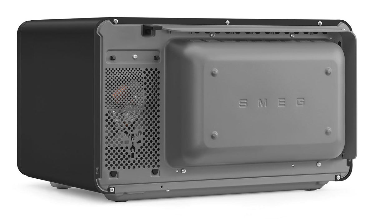 EAN 8017709356606 - Smeg MOC02BLMEU microondas Negro Microondas combinado Encimera 27 L 1450 W imagen 10