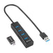 EAN 4044951037582 - Sharkoon 4044951037582 hub de interfaz USB 3.2 Gen 1 (3.1 Gen 1) Type-C 5000 Mbit/s Negro imagen 1