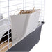 EAN 8010690092553 - Ferplast Casita 100 Rabit Gris pardo, Blanco imagen 6