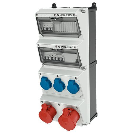EAN 4015394223566 - MENNEKES 940006 toma de corriente Tipo F Azul, Gris, Rojo, Blanco imagen 1