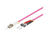 EAN 4014619541041 - Alcasa LW-8005LT4 Cable de fibra óptica e InfiniBand 0,5 m LC ST Violeta imagen 1