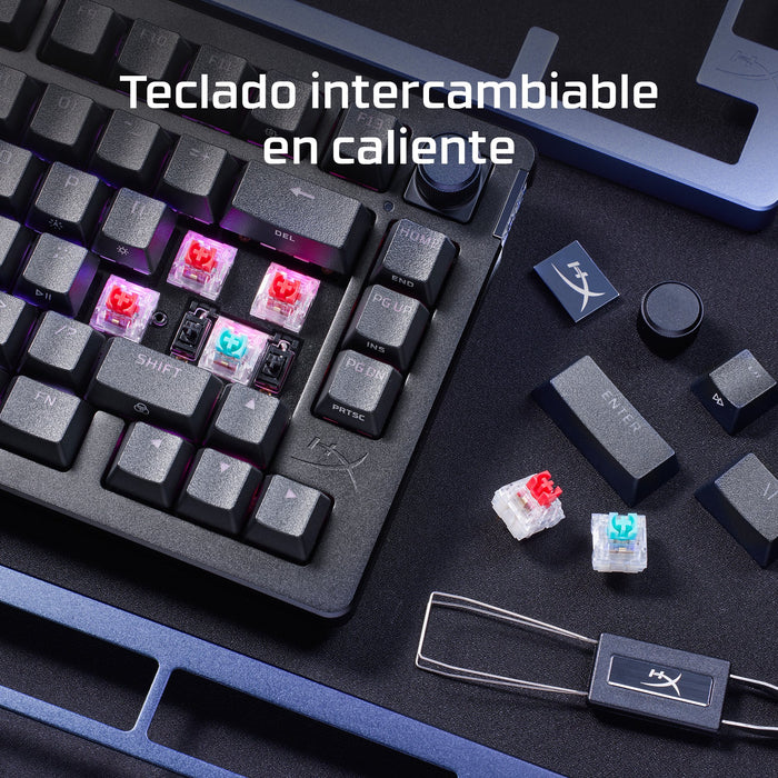 EAN 0197192334096 - HyperX Alloy Rise Gaming Keyboard 75 teclado Juego USB Negro imagen 3