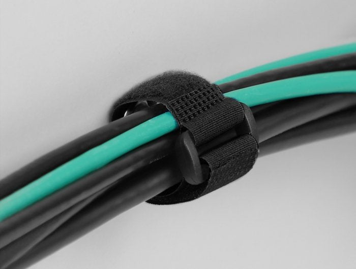 EAN 4043619195497 - DeLOCK 19549 presilla Bridas adherentes para cables Negro 3 pieza(s) imagen 4