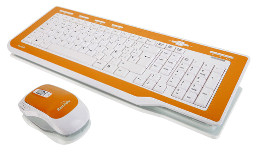 EAN 8436007495068 - Rainbow RBW Butterfly Desktop teclado Ratón incluido RF inalámbrico imagen 1