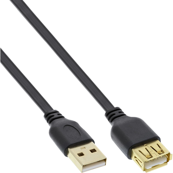 EAN 4043718178797 - InLine 34610F cable USB USB 2.0 1 m USB A Negro imagen 1