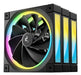 EAN 6933412785132 - DeepCool FL12R-3 IN 1 Carcasa del ordenador Ventilador 12 cm Negro 3 pieza(s) imagen 1