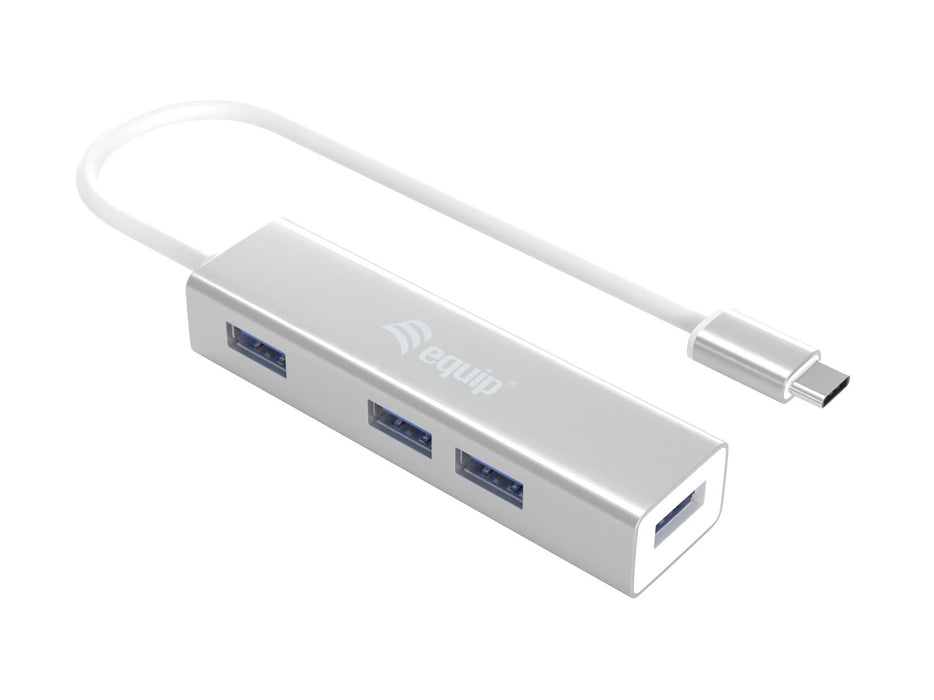 EAN 4015867225646 - Equip 128958 hub de interfaz USB 3.2 Gen 1 (3.1 Gen 1) Type-C 5000 Mbit/s Plata imagen 2