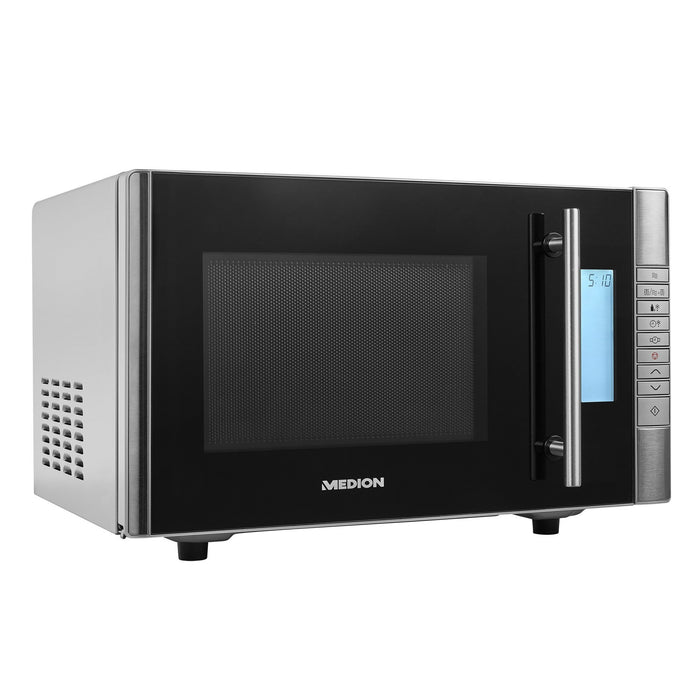 EAN 4061275017021 - MEDION MD 14482 Negro, Acero inoxidable Microondas con grill Encimera 20 L 800 W imagen 3