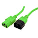 EAN 7630049614536 - ROLINE 19.08.1528 cable de transmisión Verde 0,8 m C14 acoplador C13 acoplador imagen 2