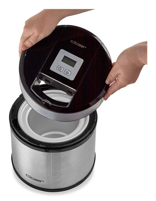 EAN 4004631016177 - Cloer 9959 máquina para helados Heladera tradicional 1,5 L 12 W Plata imagen 6