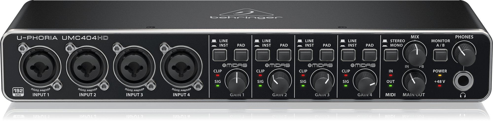 EAN 4033653130639 - Behringer UMC404HD interfaz de grabación de audio imagen 2