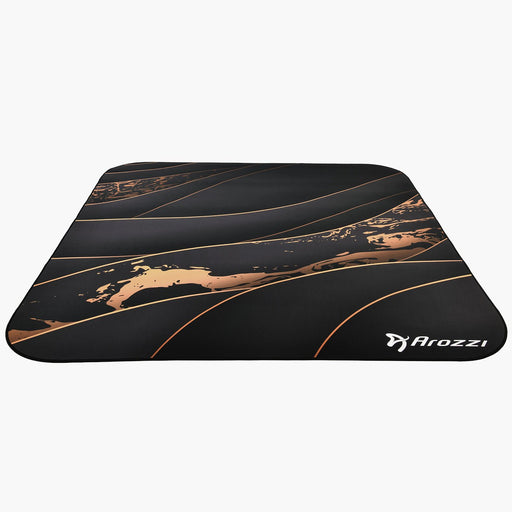 EAN 0850047390882 - Arozzi Zona Round Floor Pad Negro, Oro Microfibra, Caucho imagen 1