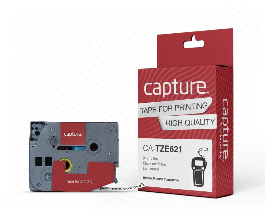 EAN 5704174942535 - Capture CA-TZE621 cinta para impresora de etiquetas imagen 1