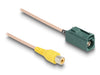EAN 4043619900091 - DeLOCK 90009 cable coaxial RG-179/U 0,32 m FAKRA Z Marrón, Oro, Verde, Amarillo imagen 2