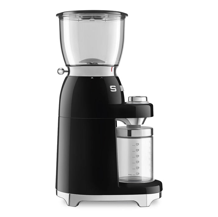 EAN 8017709317966 - Smeg CGF11BLEU molinillo de café 150 W Negro imagen 3