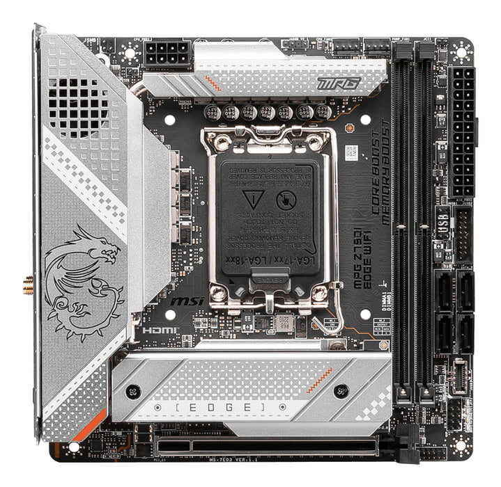 EAN 4711377011747 - MSI MPG Z790I EDGE WIFI placa base Intel Z790 LGA 1700 mini ITX imagen 2