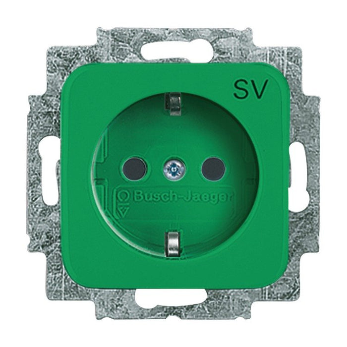 EAN 4011395260258 - Busch-Jaeger Busch-Duro 2000 SI toma de corriente Tipo F Verde imagen 1