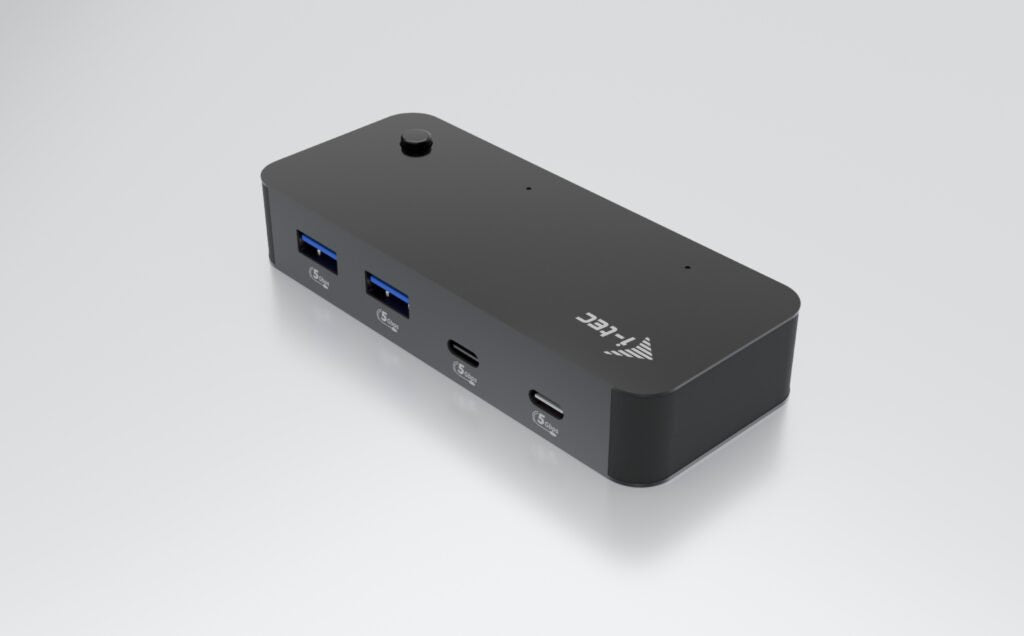 EAN 8595611707230 - i-tec CAKVMHUB2A2C hub de interfaz USB Tipo C 5000 Mbit/s Negro imagen 2