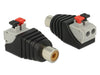 EAN 4043619655656 - DeLOCK 65565 cambiador de género para cable RCA Negro, Gris, Rojo imagen 1