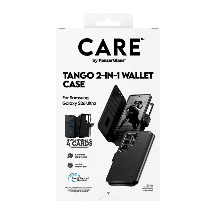 EAN 5715685034077 - PanzerGlass CARE™ by ® Tango 2-in-1 Wallet Case w. Qi Samsung Galaxy S26 Ultra funda para teléfono móvil  imagen 3