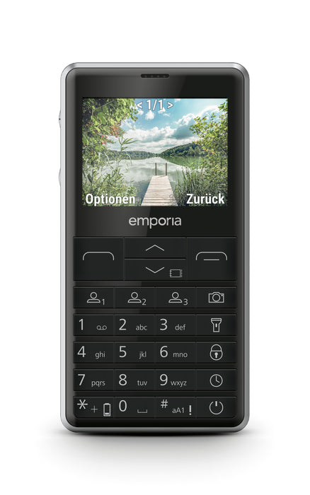 EAN 9005613167608 - Emporia emporiaPRIME-LTE 5,87 cm (2.31") 107 g Negro Teléfono para personas mayores imagen 2