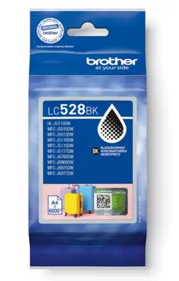 EAN 4977766839730 - Brother LC528BKP cartucho de tinta 1 pieza(s) Original Negro imagen 1