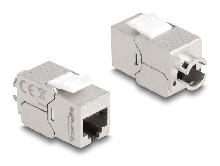 EAN 4043619878918 - DeLOCK 87891 conector Plata, Blanco imagen 1