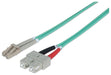 EAN 0766623750165 - Intellinet 750165 Cable de fibra óptica e InfiniBand 3 m LC SC Color aguamarina imagen 1
