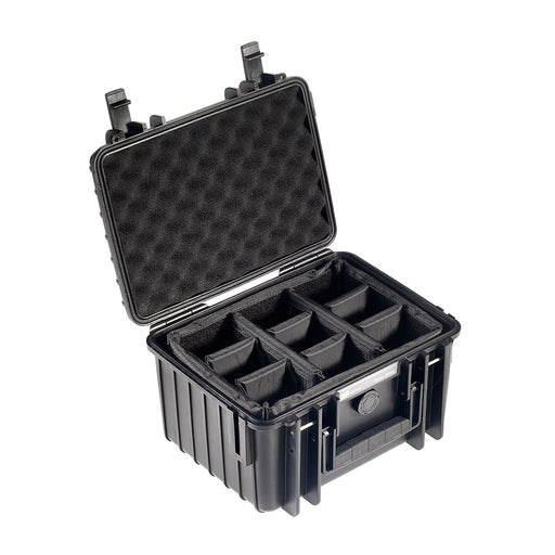 EAN 4031541702968 - B&W Cases 2000/B/SI estuche para cámara fotográfica Estuche duro Negro imagen 2