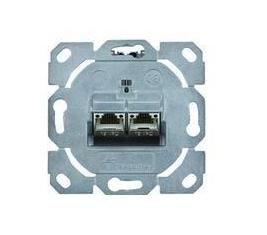 EAN 4018359401467 - Telegärtner J00020A0510 toma de corriente 2 x RJ-45 Plata imagen 1