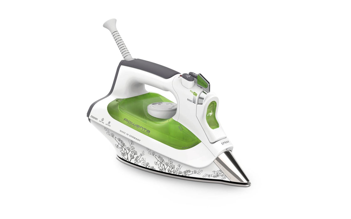 EAN 4210101961544 - Rowenta DW6040 Plancha a vapor Suela Microsteam 400 HD 3De 2500 W Blanco, Verde imagen 1