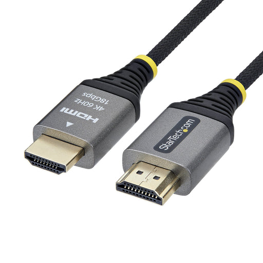EAN 65030929264 - StarTech.com HDMI2-FLEX-4K60-3M cable HDMI HDMI tipo A (Estándar) Negro, Plata imagen 1