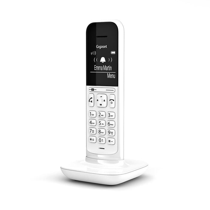 EAN 4250366858302 - Gigaset CL390 Teléfono DECT/analógico Identificador de llamadas Blanco imagen 4