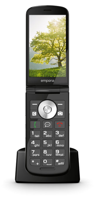 EAN 9005613168780 - Emporia emporiaTOUCHsmart.3 8,81 cm (3.47") 150 g Negro Teléfono para personas mayores imagen 2