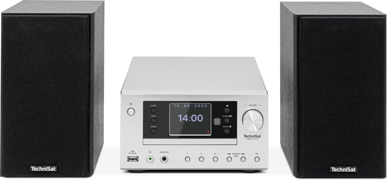 EAN 4019588029378 - TechniSat Viola 710 CD IR Internet Analógico y digital Plata imagen 2
