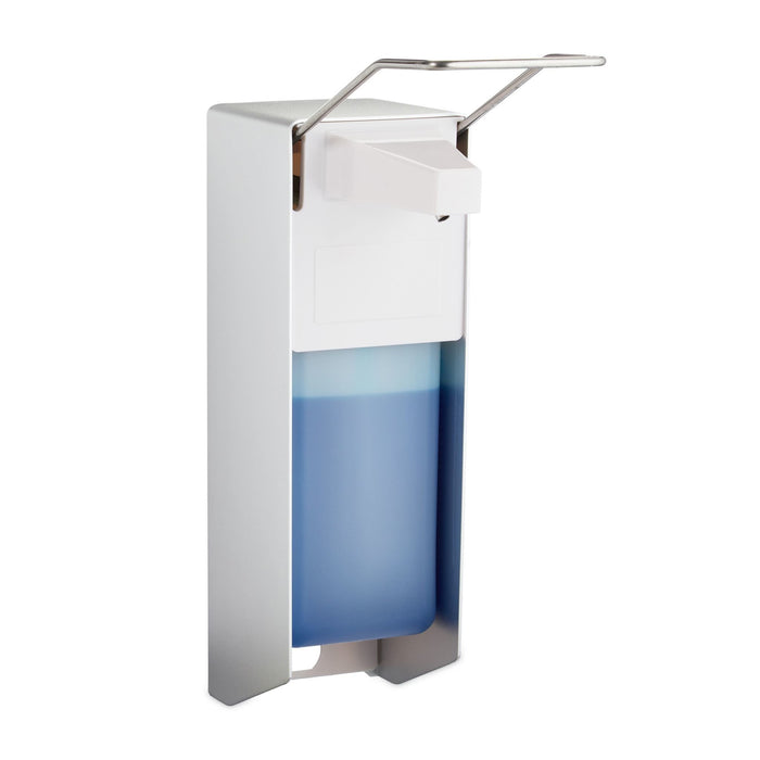 EAN 4052025299279 - Relaxdays 10029927 dispensador de jabón 1 L Plata, Blanco imagen 1