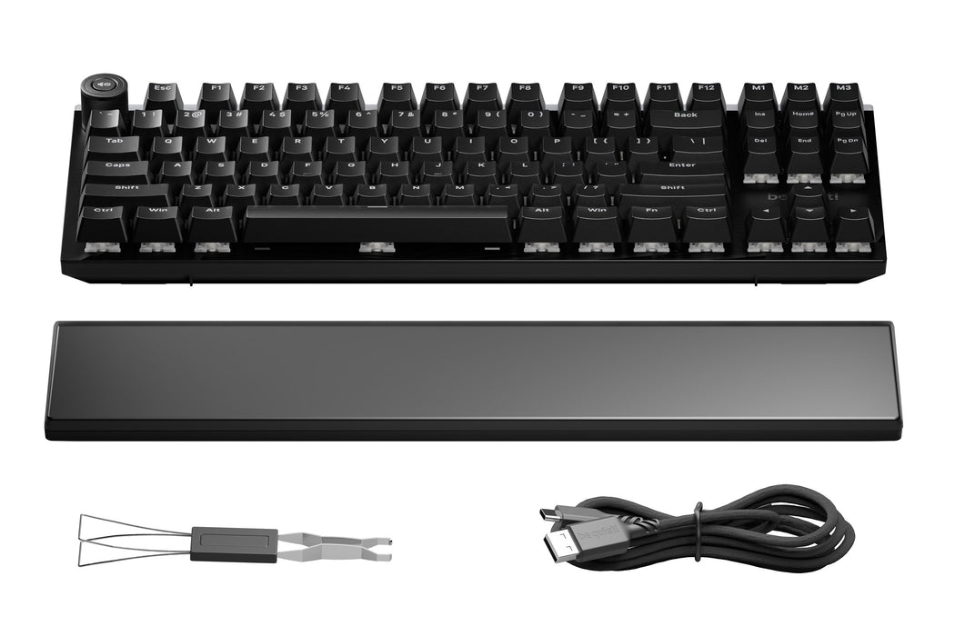 EAN 4260052194256 - be quiet! Light Mount TKL FR - Silent Linear teclado Juego USB AZERTY Francés Negro imagen 7