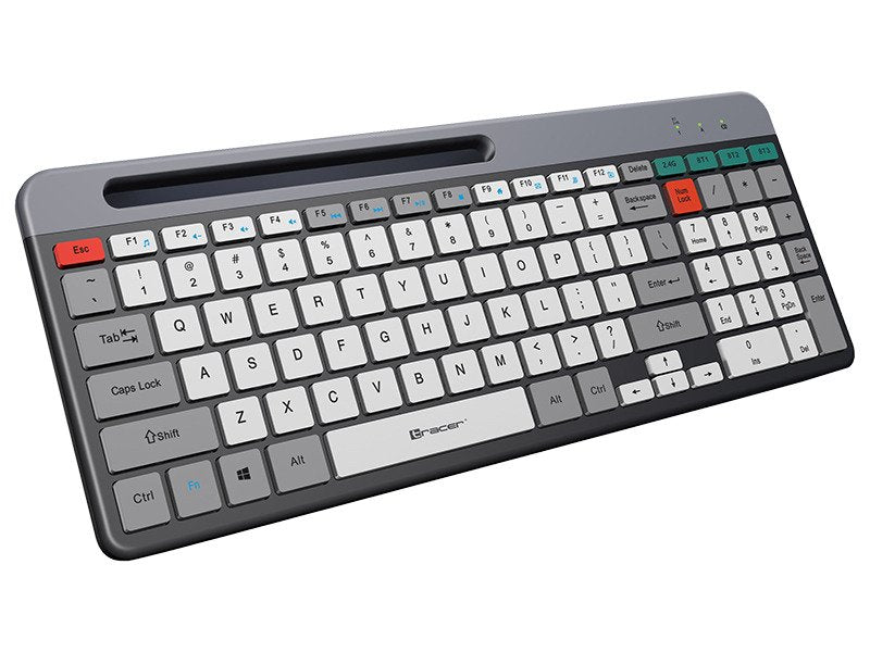 EAN 5907512879184 - Tracer SHARP RF (2.4G+BT) teclado Oficina RF Wireless + Bluetooth QWERTY Gris, Negro imagen 2