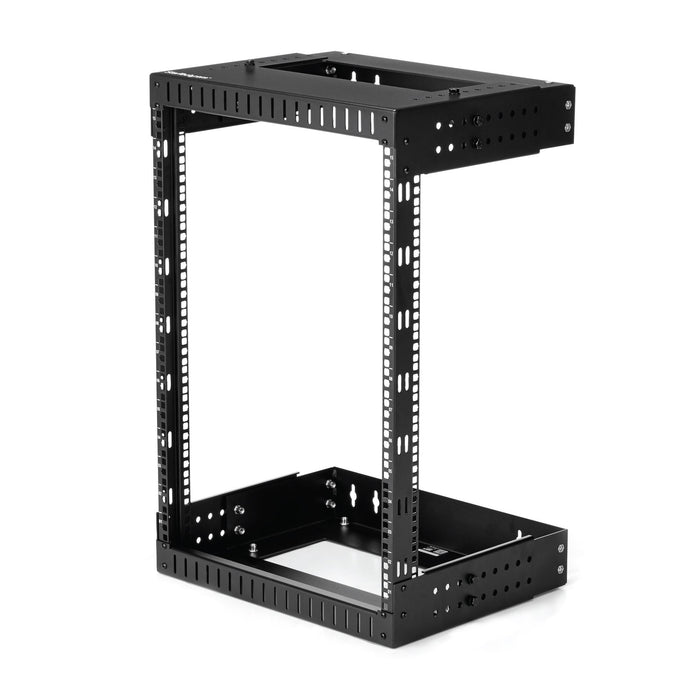 EAN 65030873758 - StarTech.com RK15WALLOA armario rack Bastidor de pared Negro imagen 1