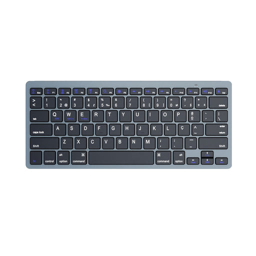 EAN 8052101432244 - Ewent EW3120 teclado Universal Bluetooth QWERTY Portugués Negro, Gris imagen 1