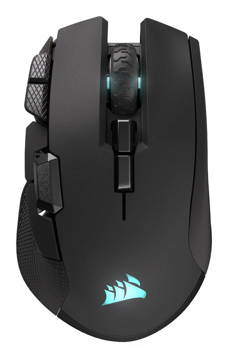 EAN 840440499916 - Corsair IRONCLAW WIRELESS SE ratón Juego Mano derecha RF Wireless + Bluetooth + USB Type-C Óptico 26000 DP imagen 1