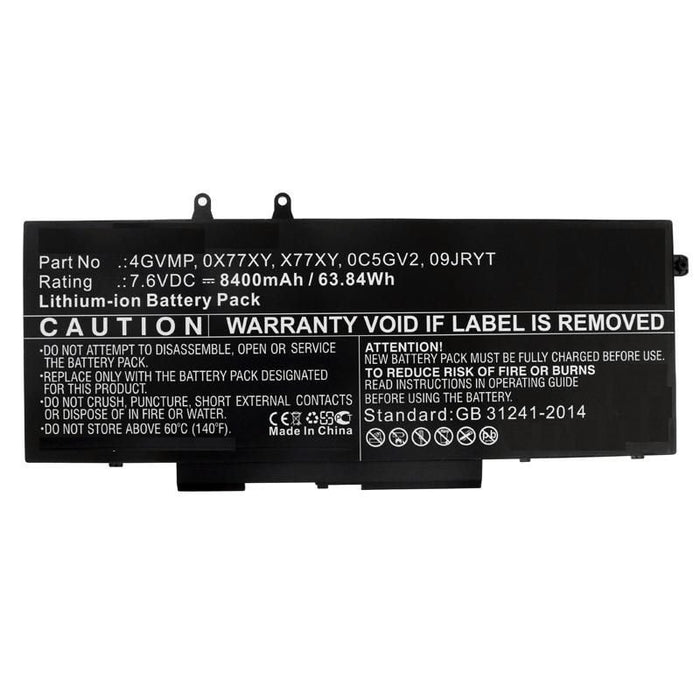 EAN 5704174287407 - CoreParts MBXDE-BA0182 refacción para laptop Batería imagen 1